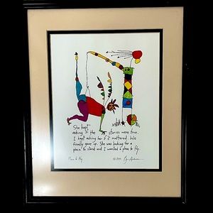 Professionally framed/matted art print w/ non-glare glass +++reproduction values